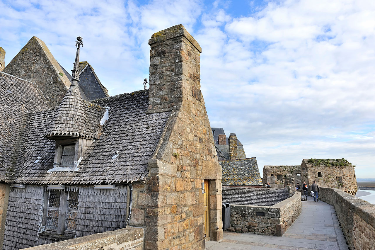 remparts mont saint michel