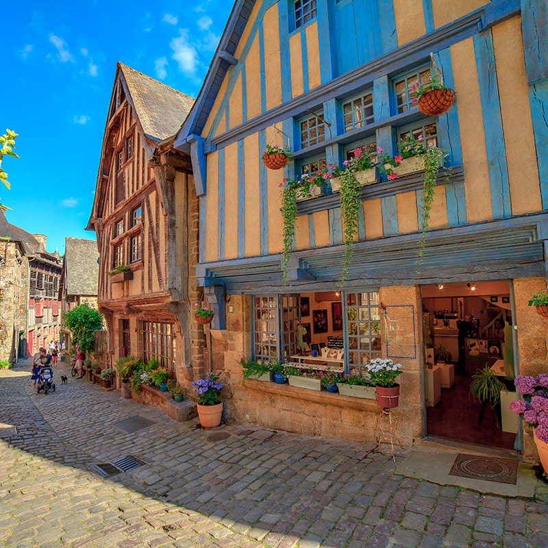 ville huchet tourisme Dinan